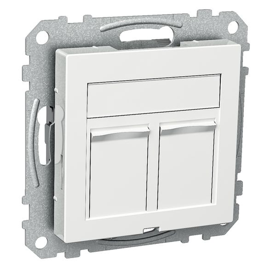 Schneider Electric Actassi WDE002434 Centrumplatta 2 kopplingar Plan