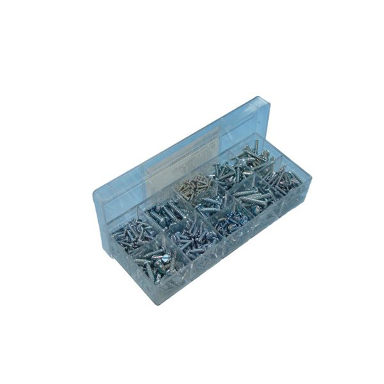 Tilka 80174 Plåtskruvsortiment 2.9X9.5 - 5.5X22, CSS FZB