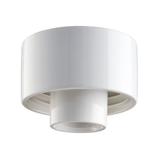 Ifö Electric 55717-000-10 Sockel rak, E27, IP44 Vit