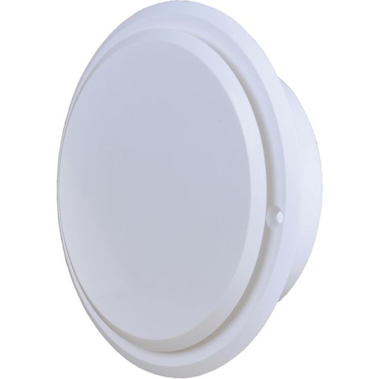 Flexit 02203 Tallriksventil vit, rund med karm 127 mm