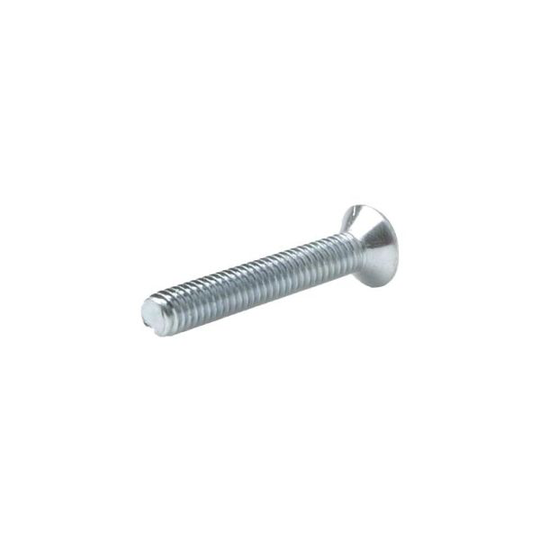 REYHER 009634109080060 Spårskruv M8 FZB, DIN 963 A, MFS 4.8 M8X60 mm, 1-pack