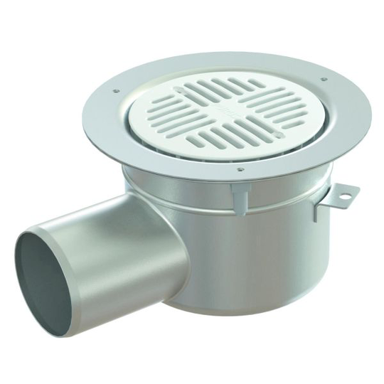 Purus Tor 75 Golvbrunn 75 mm Sidoutlopp