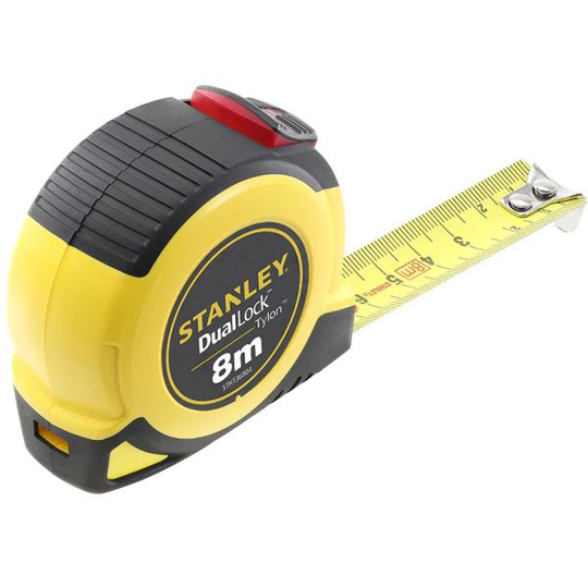 STANLEY Tylon Dual Lock Måttband 8 meter