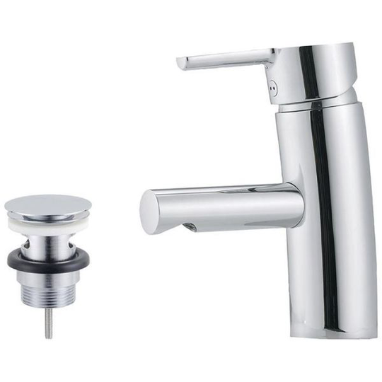 Mora MMIX B5 733070CA Tvättställsblandare med push down-ventil