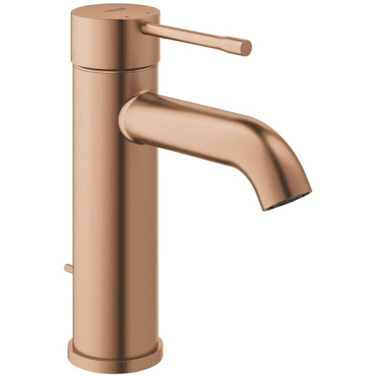 Grohe Essence Tvättställsblandare med lyftventil, borstad brons