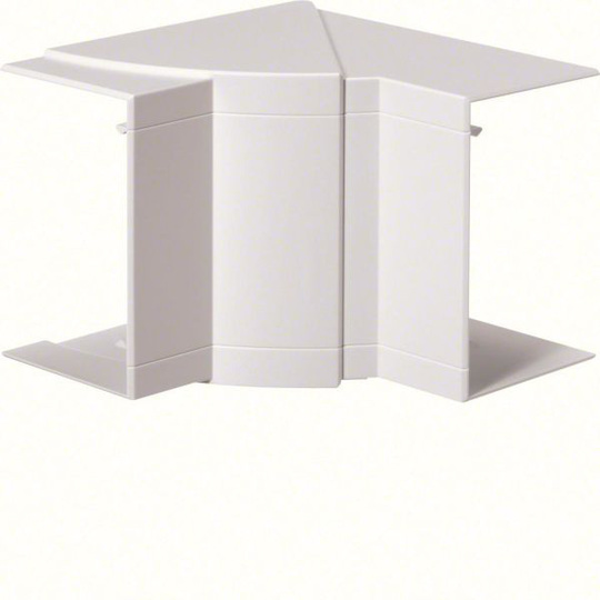 Hager BRP651304H9010 Innerhörn 85-95°, vit 130 mm, obehandlad