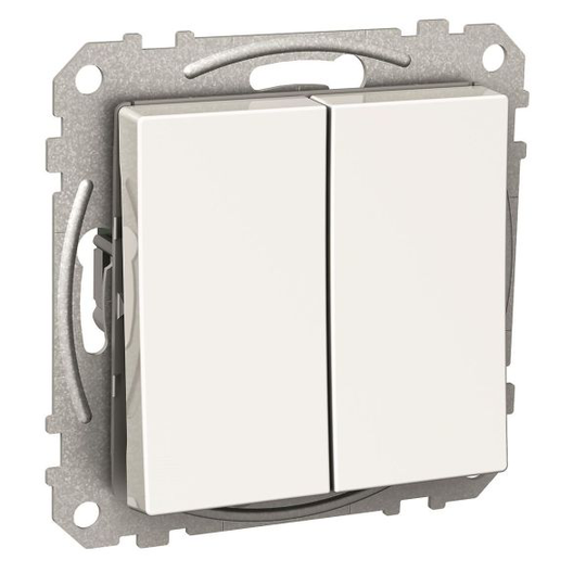 Schneider Electric WDE002991 Strömställare vit, kron