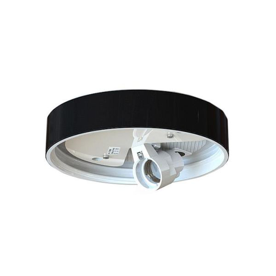 Ifö Electric 55752-000-16 Sockel rak, E27, IP44 Svart