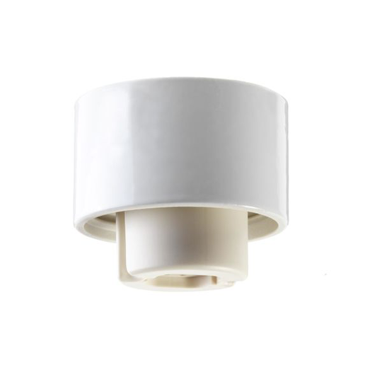 Ifö Electric 55731-400-10 Sockel rak, vit, IP54 G24Q1