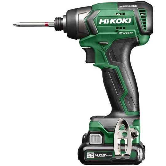HiKOKI WH12DD Slagskruvdragare med batteri och laddare