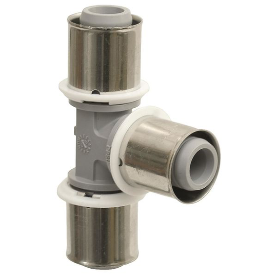 Uponor Press PPSU T-rör med presshylsa 50 x 50 x 50 mm