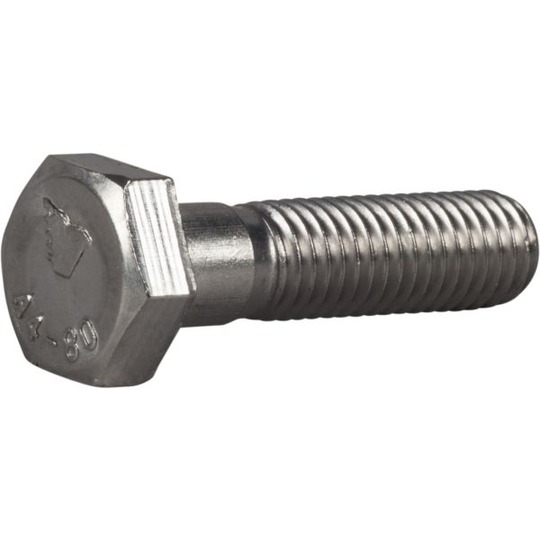 ESSVE 61091151 Sexkantsskruv 10 mm Ø, A4-80, DIN931 40 mm, 50-pack