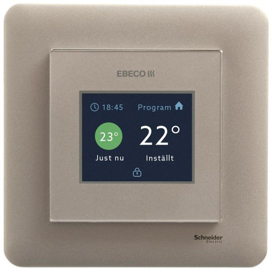 Ebeco EB-Therm 500 Täckfront metallic, för Schneider Exxact