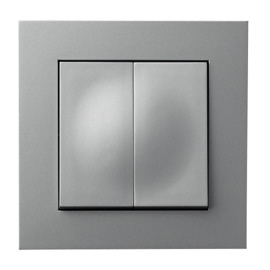 Elko Plus Kron Skruv Strömställare skruvanslutning aluminium