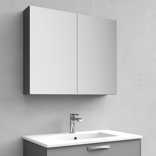 Spegelskåp Noro Flex Soft Grå 800 mm