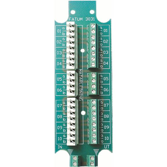 Alarmtech 3031.02 Teleplint 10 par Slits/skruv