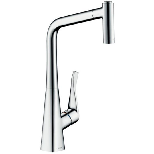 Hansgrohe Metris 2-jet Köksblandare med utdragbar pip