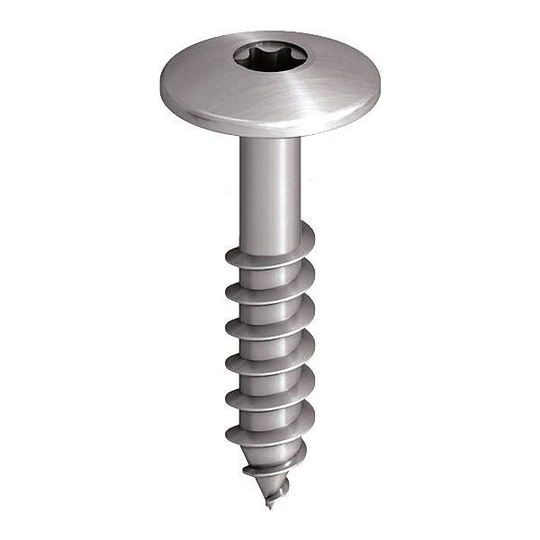Ejot 850238 Fasadskruv lågprofil, A2 4,9 x 38 mm, 250-pack Utan bricka