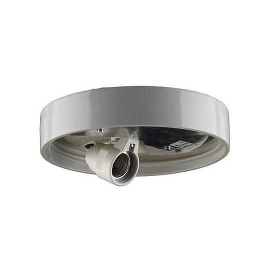 Ifö Electric 55752-000-12 Sockel rak, E27, IP44 Grå