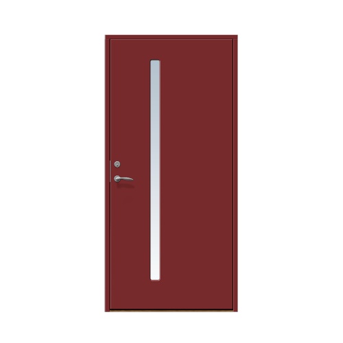 Enkeldörr till villa Hjärup 10 x 20, Högerhängd, Röd