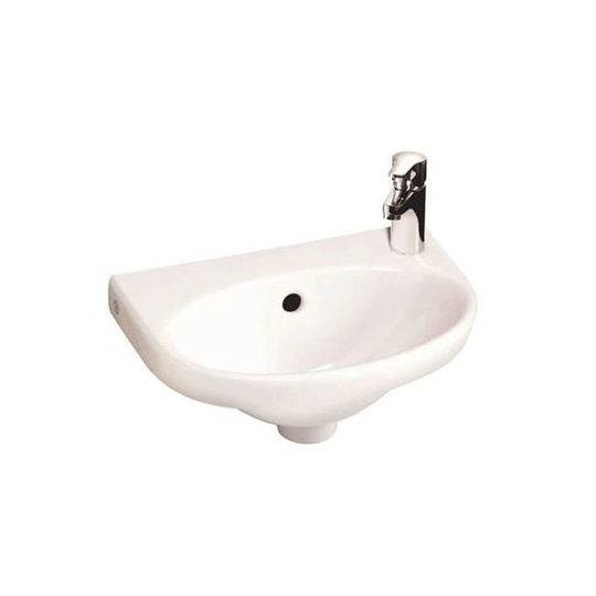 Gustavsberg Nautic 5540 Tvättställ 400 x 275 mm, utan blandare Blandarhål höger