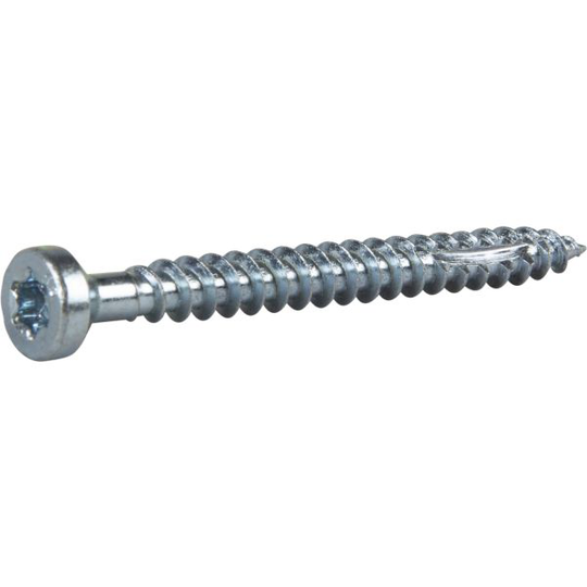 ESSVE 511299 Träskruv TX30, elförzinkad, 6 mm Ø, 8-pack 65 mm