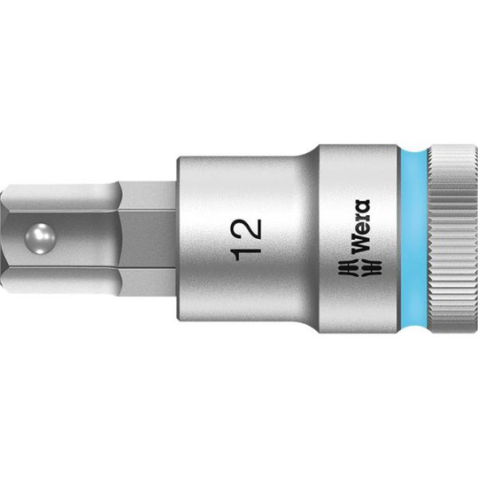 Wera 8740 C HF Insexhylsa 1/2" 12 mm, 60 mm lång