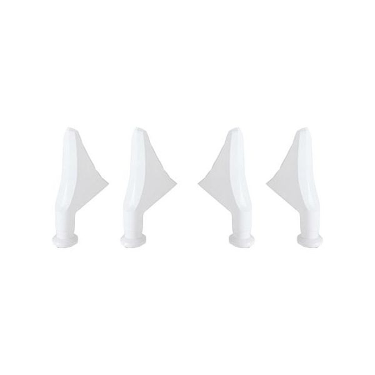 Ifö 554.903.00.1 Bensats till BKFF/BK-PRO, aluminium, vit
