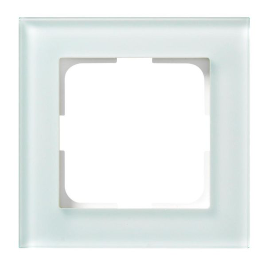 Elko Plus Option Kombinationsram 1-fack, glas Vit