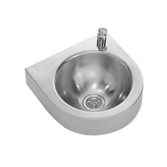 Franke DF240WM Dricksfontän för väggmontage, Ø 24 cm