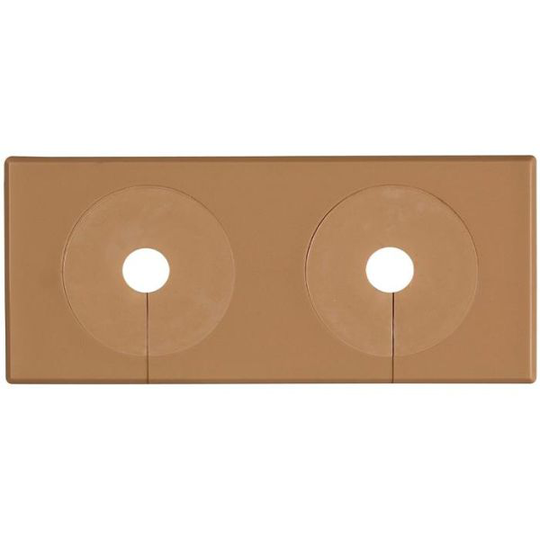 Faluplast 51439 Vulkbricka delbar, 12-16 mm Dubbel, brun