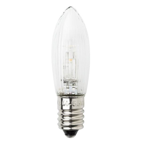 Konstsmide 5042-130 Reservlampa E10, 3-pack