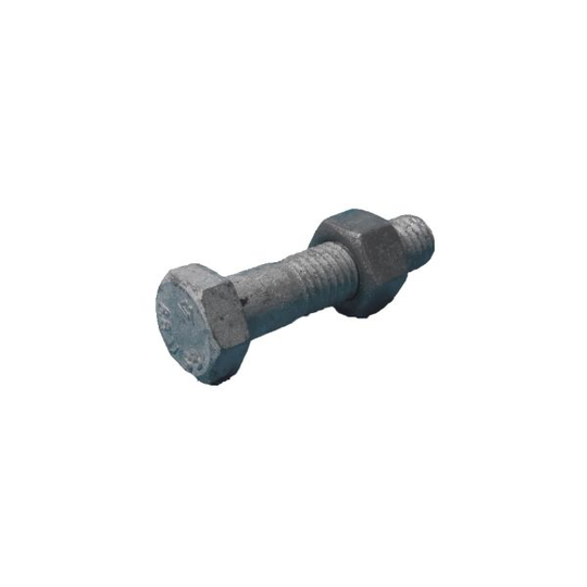 REYHER 40148250160220 Stålbyggnadsskruv M16 delgängad 8.8, EN 15048, FZV 16x220 mm, 1-pack