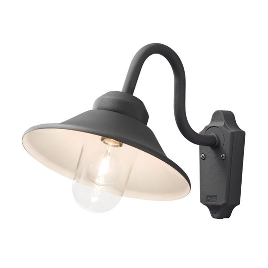 Konstsmide Vega Väggarmatur 230 V Svart