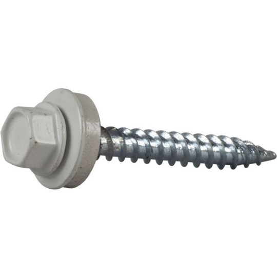 ESSVE 64305 Farmarskruv 4,8 x 38 mm, vass spets, 250-pack Vit (RR20)