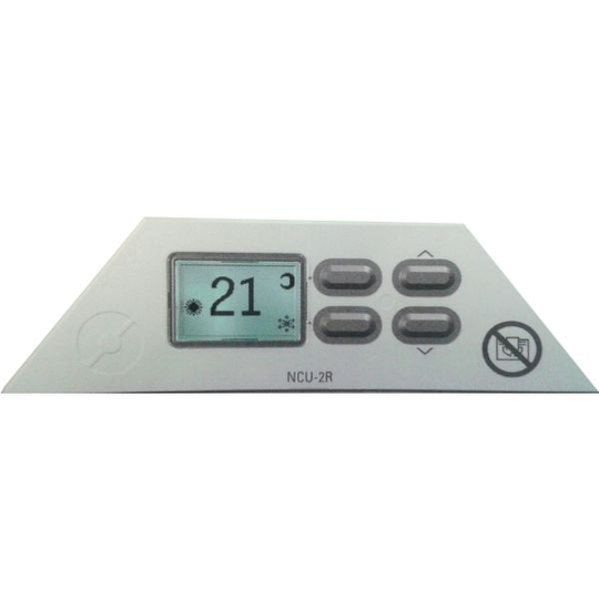Nobö NCU 2R Termostatmodul med radiomottagare och display