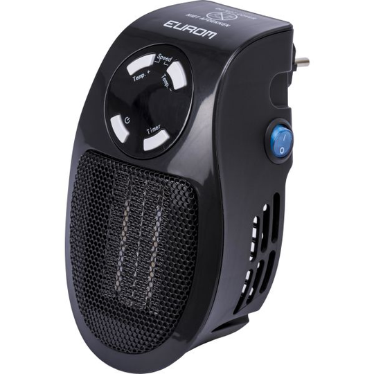 Eurom Heat Plug-in Värmefläkt 220-240 V, med timer