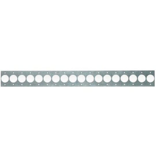 Vatette 1878255 Fixturplåt 40/160 mm, bockad kant