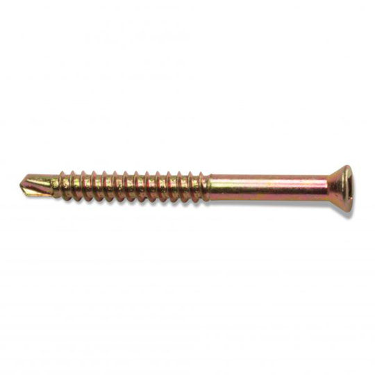 Heco 306039041514H Golv- och listskruv gulkrom, 250-pack 3,9 x 41 mm