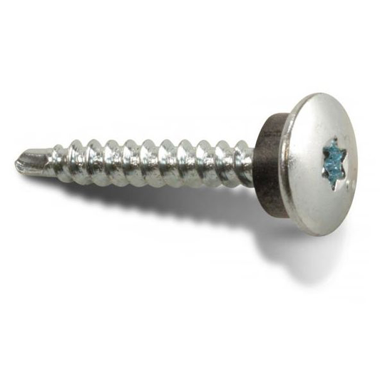 Heco 9605337 Fasadskruv 4,8 x 35 mm, 50-pack Svart