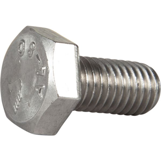 ESSVE 61091163 Sexkantsskruv 10 mm Ø, A4-80, DIN931 20 mm, 50-pack