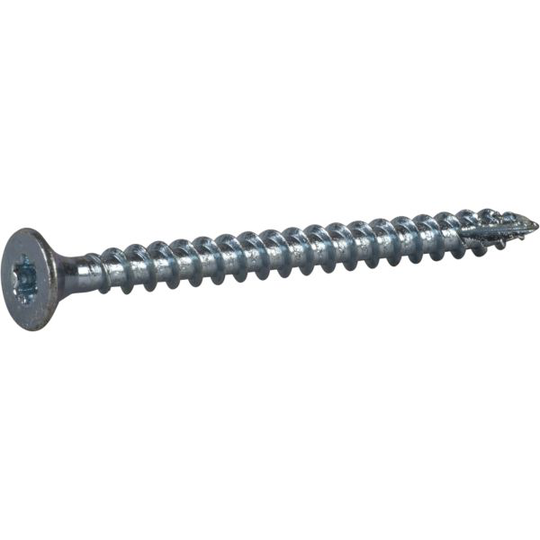 ESSVE 123187 Träskruv 5 mm Ø, TX25, helgängad, försänkt, FZB 60 mm, 100-pack