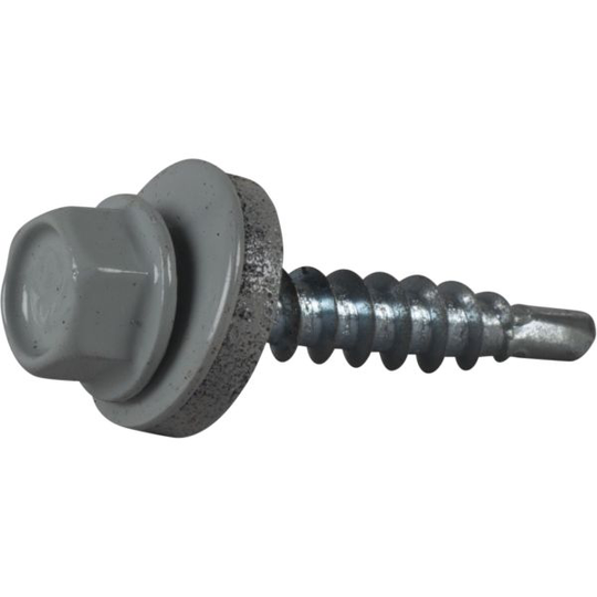 ESSVE 64907 Farmarskruv 4,8 x 28 mm, borrspets, 250-pack Ljusgrå (RR21)