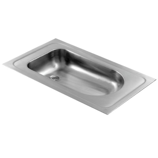 Franke CMPX403 Minibadkar för infällt montage, 915 x 150 x 550 mm