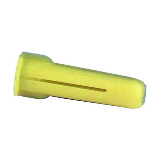 Schneider Electric 1001007 Plugg 5,5 x 22 mm, gul, 100-pack