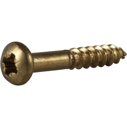 ESSVE 525084 Träskruv TKX, mässing 4 x 25 mm, 7-pack