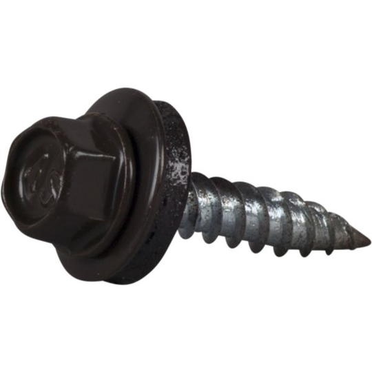 ESSVE 64229 Farmarskruv 4,8x25 mm, vass spets, 250-pack RR32 (Mörkbrun)