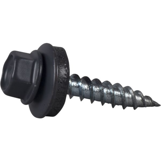 ESSVE 64211 Farmarskruv 4,8x25 mm, vass spets, 250-pack RR23 (Mörkgrå)