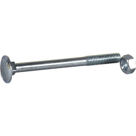 ESSVE 540110 Vagnsbult M6, förzinkad, 4-pack 70 mm