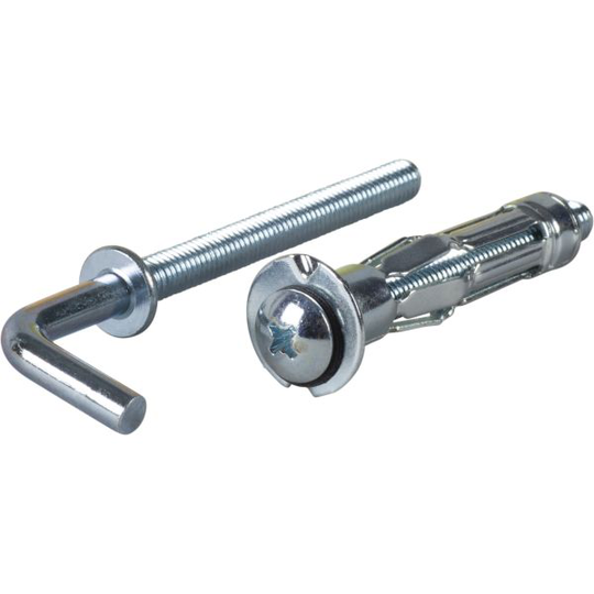 ESSVE SAM 6 Metallexpander Ø6 mm, PH2, enkel, 2-pack Med vinkel